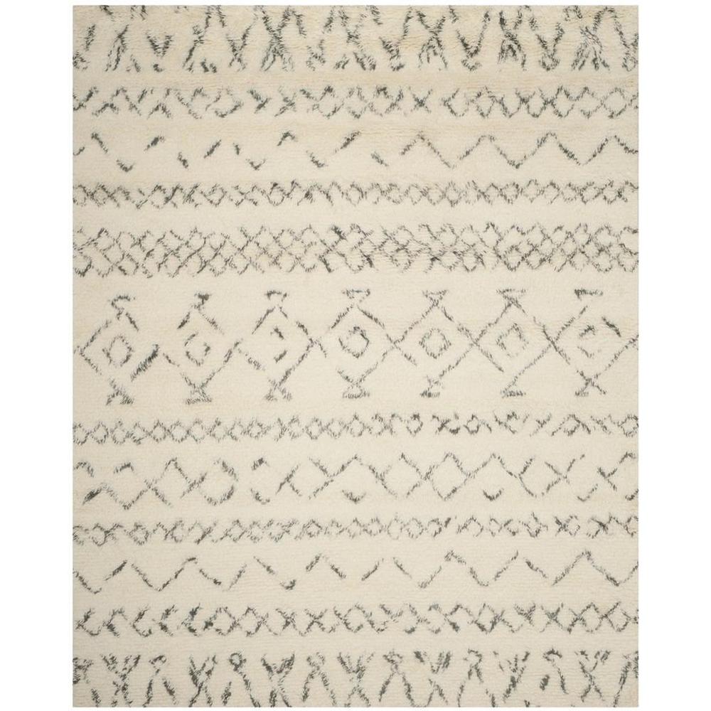 CASABLANCA, IVORY / GREY, 9' X 12', Area Rug, CSB827B-9