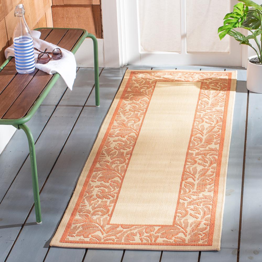 COURTYARD, NATURAL / TERRA, 2'-3" X 6'-7", Area Rug, CY2666-3201-27