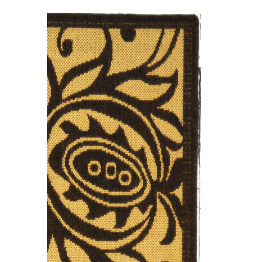 COURTYARD, NATURAL / BROWN, 2'-3" X 6'-7", Area Rug, CY2961-3001-27