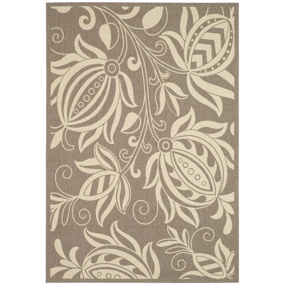 COURTYARD, BROWN / NATURAL, 2'-3" X 10', Area Rug, CY2961-3009-210