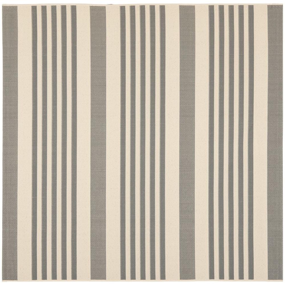 COURTYARD, GREY / BONE, 5'-3" X 5'-3" Square, Area Rug, CY6062-236-5SQ