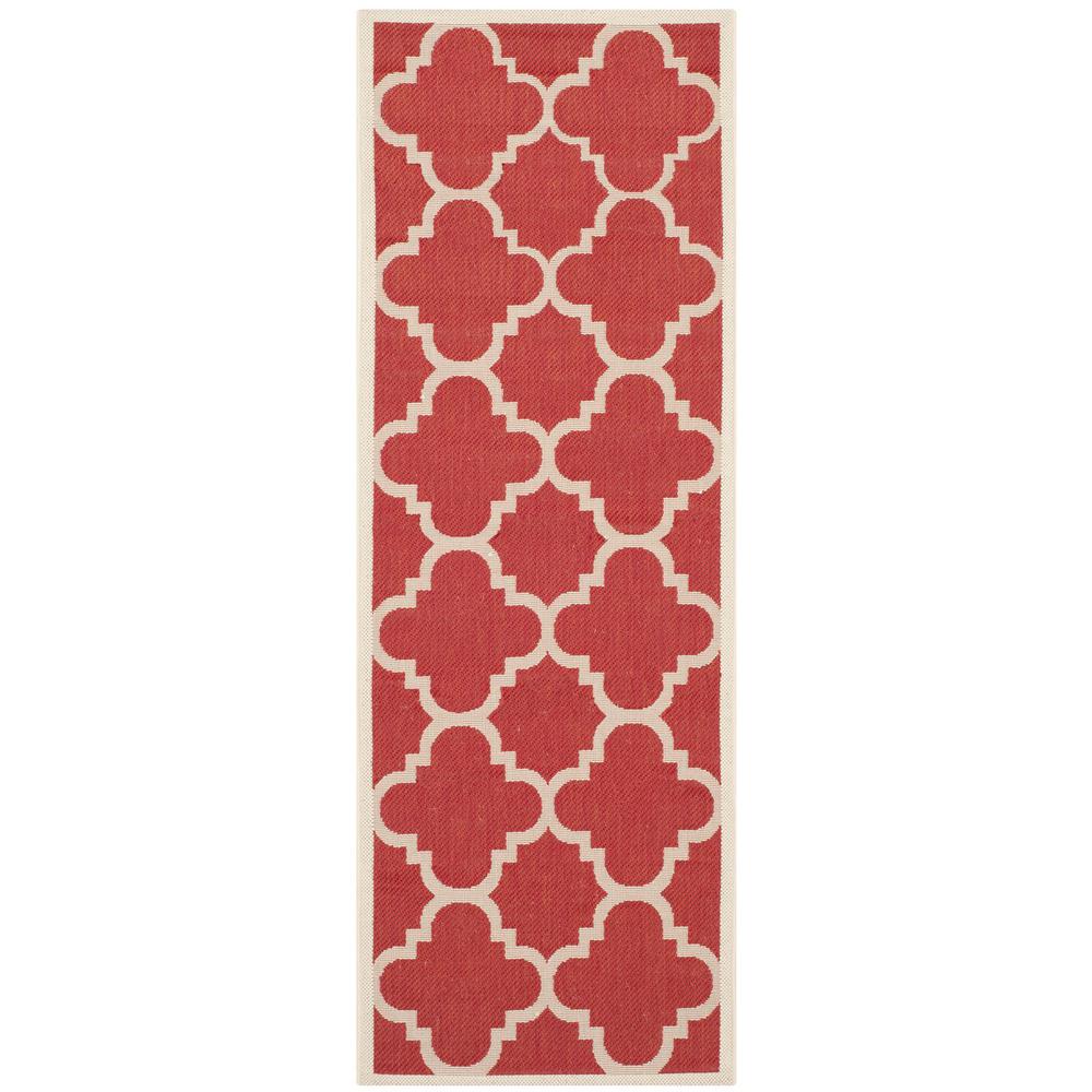 COURTYARD, RED, 2'-3" X 6'-7", Area Rug, CY6243-248-27