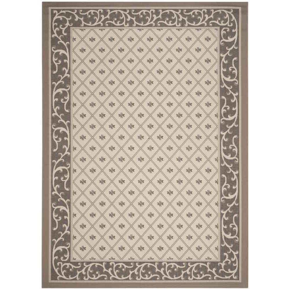 COURTYARD, BEIGE / DARK BEIG, 9' X 12', Area Rug, CY7427-079A5-9