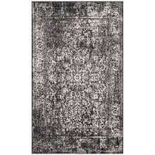 EVOKE, BLACK / GREY, 3' X 5', Area Rug