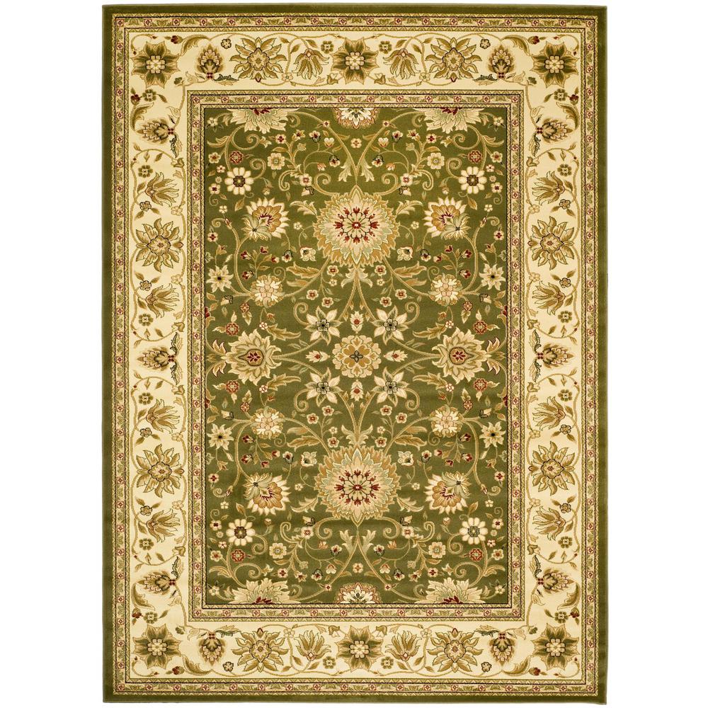 LYNDHURST, SAGE / IVORY, 5'-3" X 7'-6", Area Rug, LNH212C-5