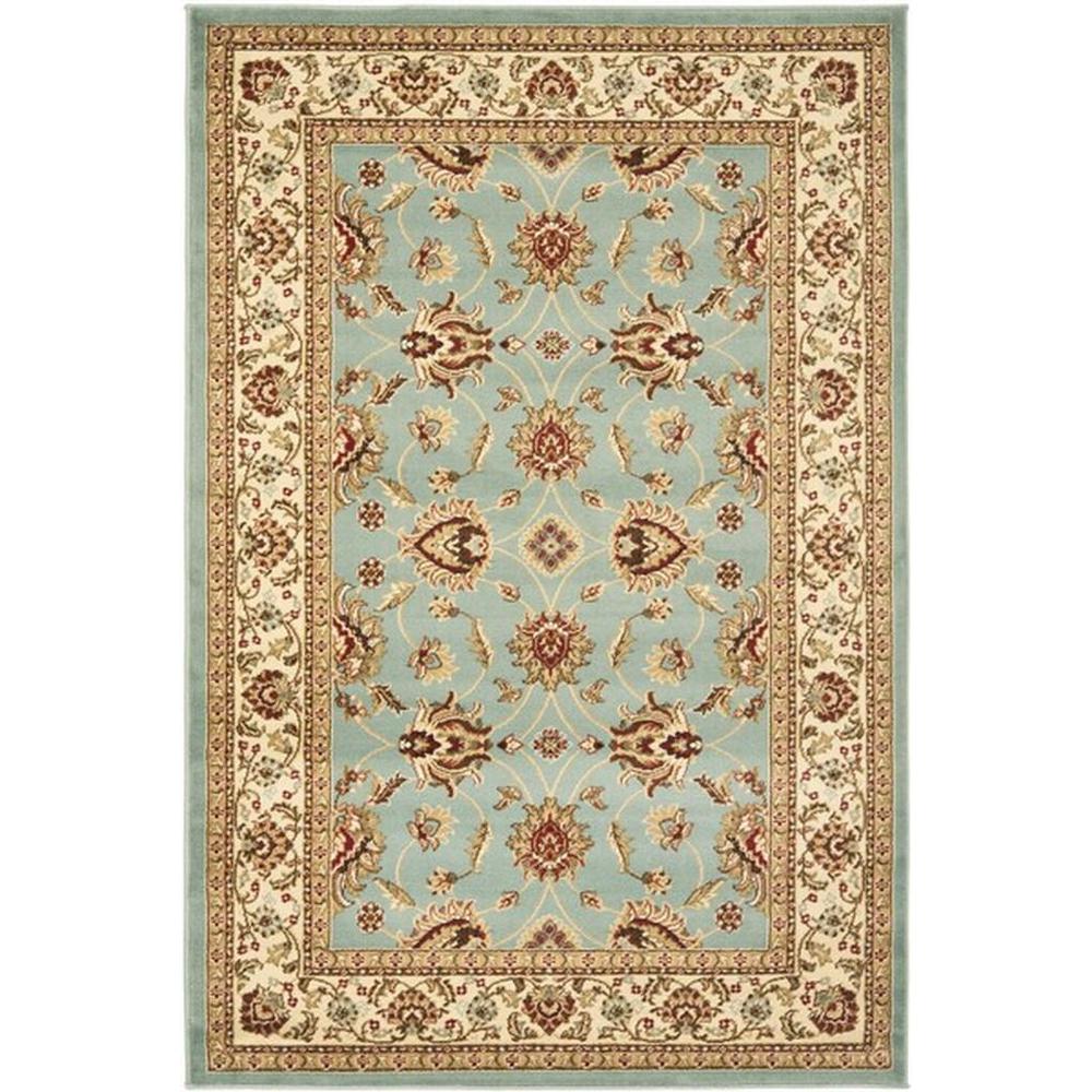 LYNDHURST, BLUE / IVORY, 4' X 6', Area Rug, LNH553-6512-4