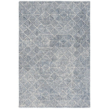 Abstract, BLUE, 6' X 9', Area Rug, ABT763M-6