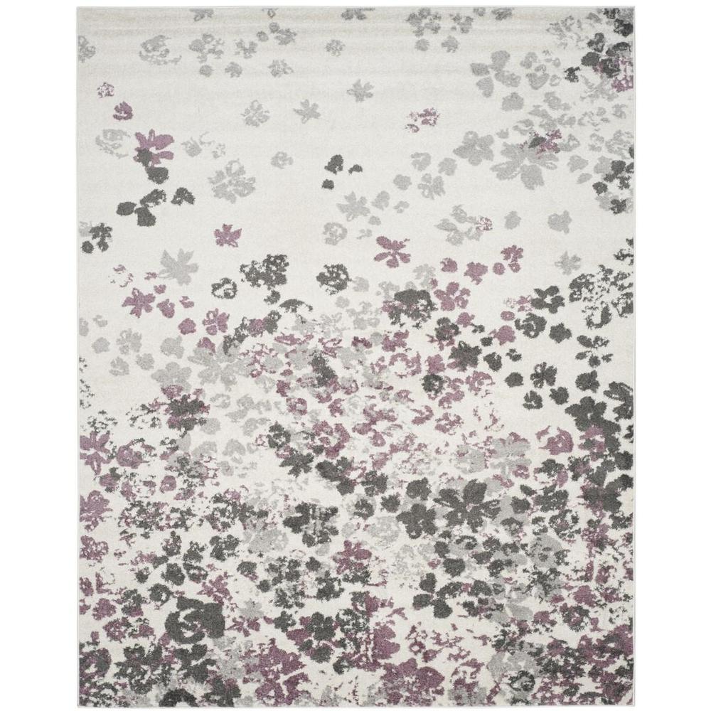 Adirondack, IVORY / PURPLE, 9' X 12', Area Rug, ADR115L-9