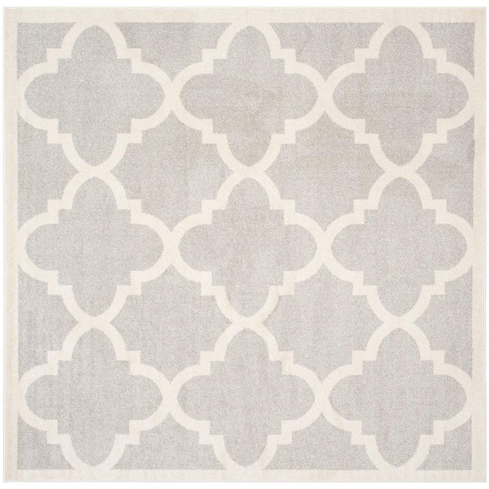 AMHERST, LIGHT GREY / BEIGE, 9' X 9' Square, Area Rug, AMT423B-9SQ