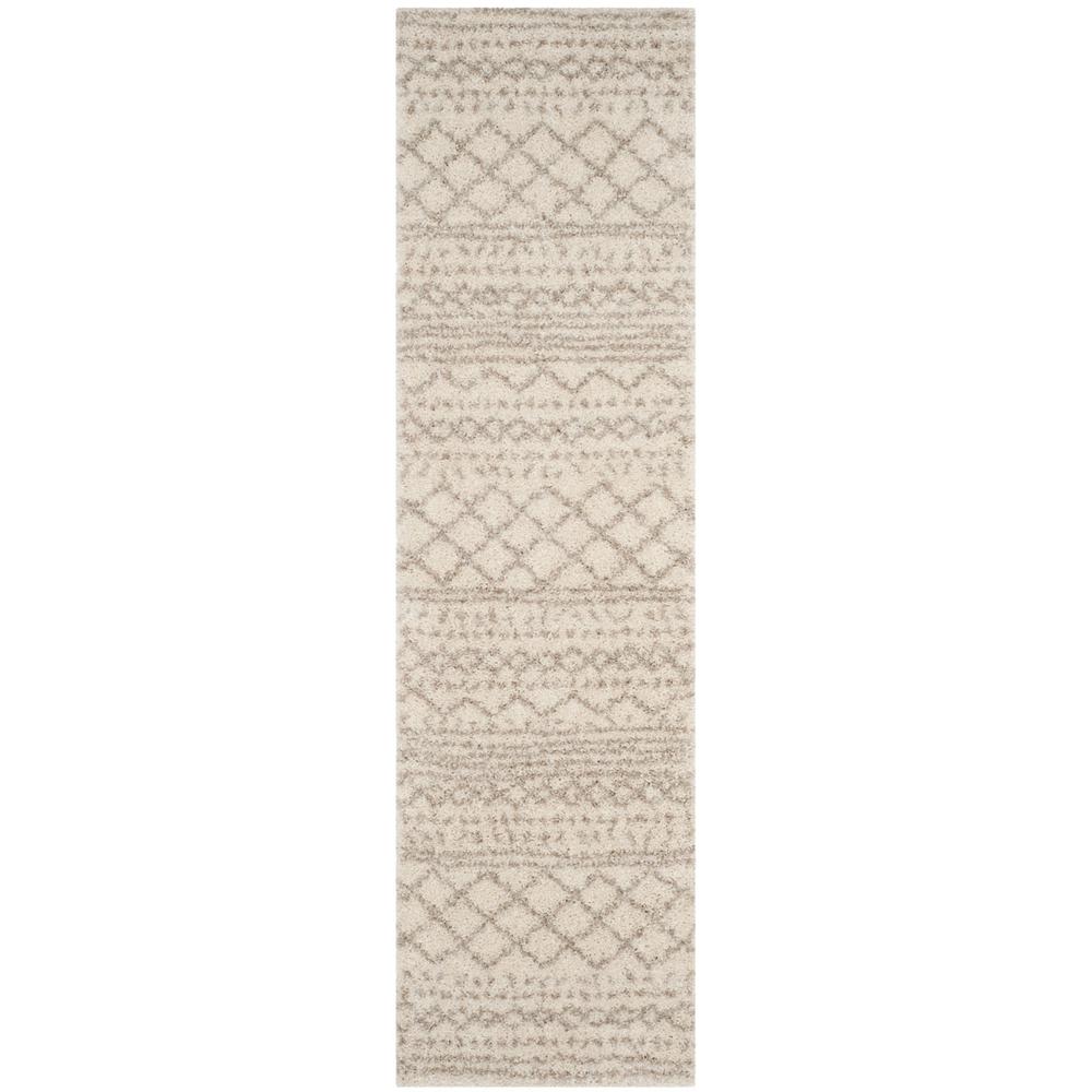ARIZONA SHAG, IVORY / BEIGE, 2'-3" X 6', Area Rug, ASG741A-26
