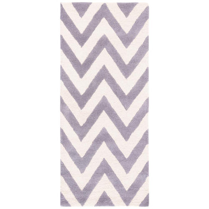 CAMBRIDGE, SILVER / IVORY, 2'-6" X 12', Area Rug, CAM139D-212