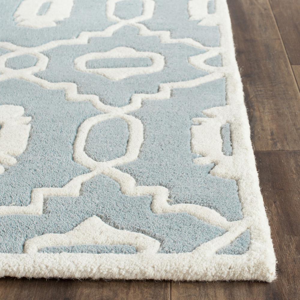 CHATHAM, BLUE / IVORY, 2'-3" X 9', Area Rug, CHT745B-29