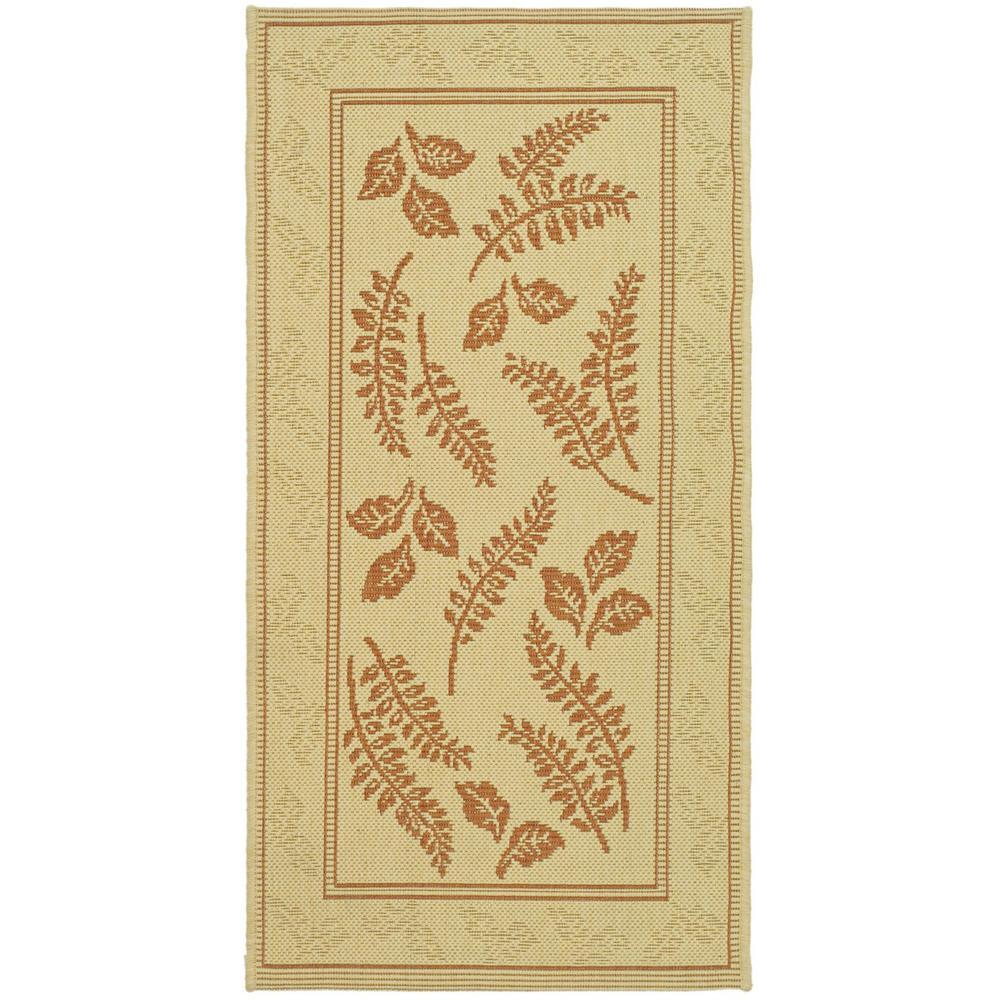 COURTYARD, NATURAL / TERRA, 5'-3" X 7'-7", Area Rug, CY0772-3201-5
