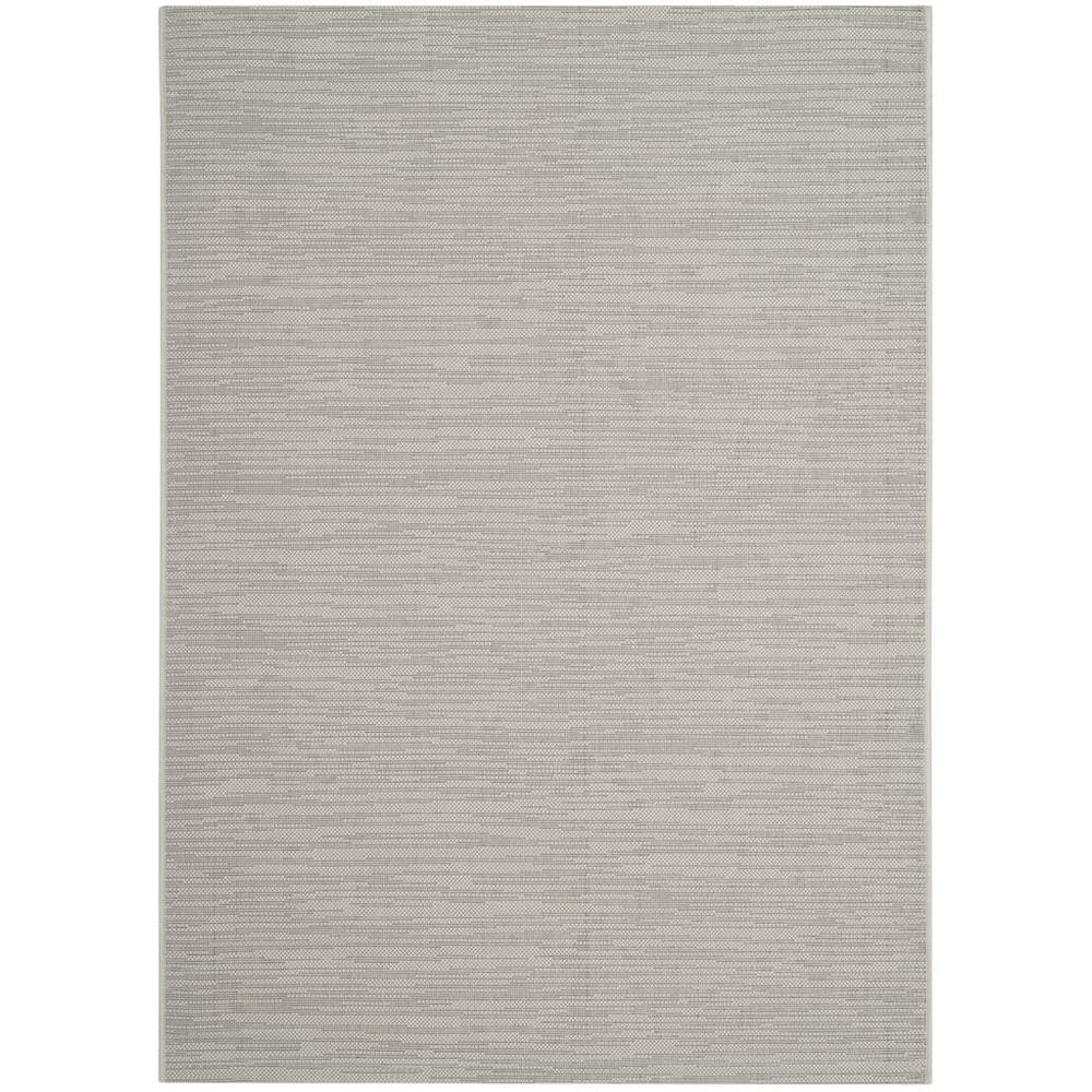 COURTYARD, LIGHT GREY, 4' X 5'-7", Area Rug