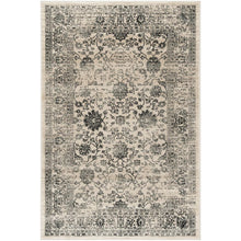 EVOKE, BEIGE / BLUE, 4' X 6', Area Rug, EVK510C-4
