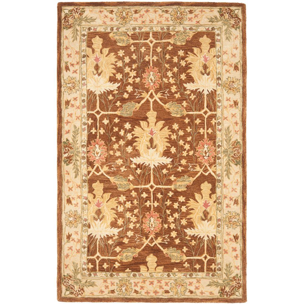 ANATOLIA, BROWN / BEIGE, 8' X 10', Area Rug, AN540B-8