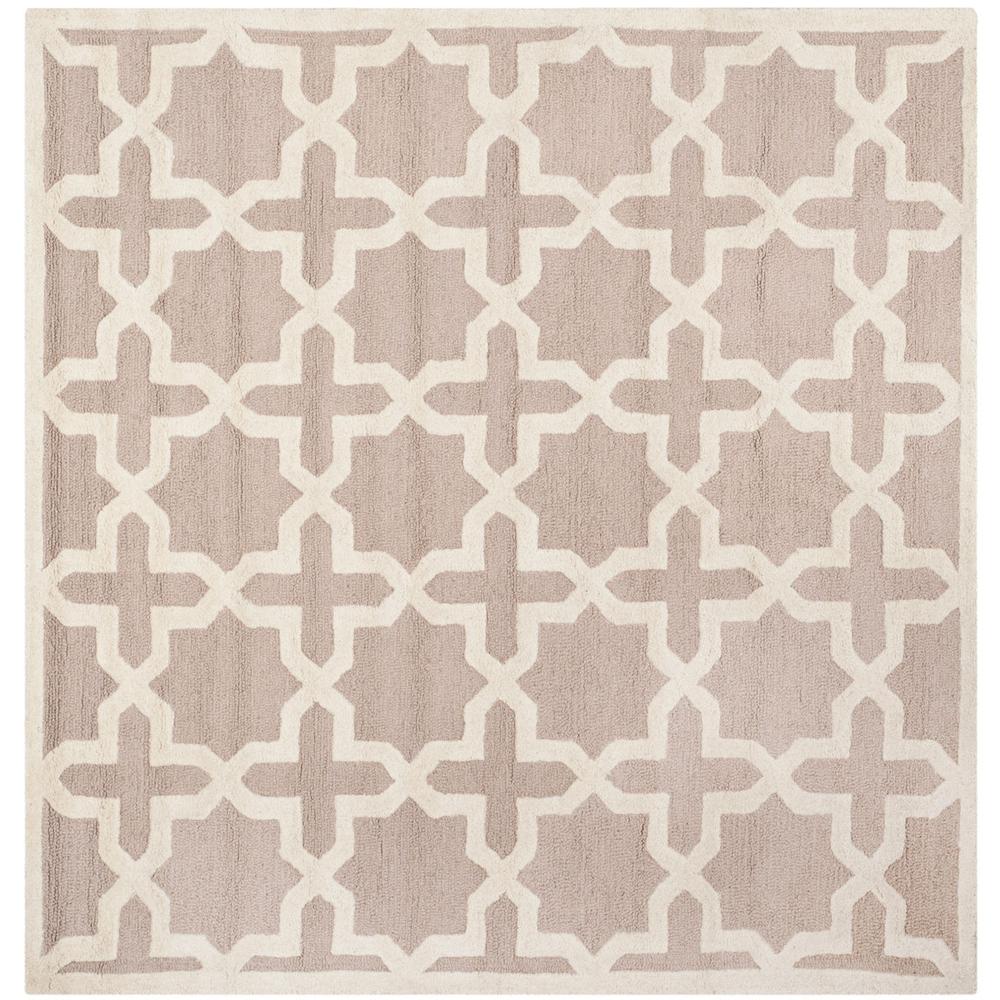 CAMBRIDGE, BEIGE / IVORY, 8' X 8' Square, Area Rug, CAM125J-8SQ
