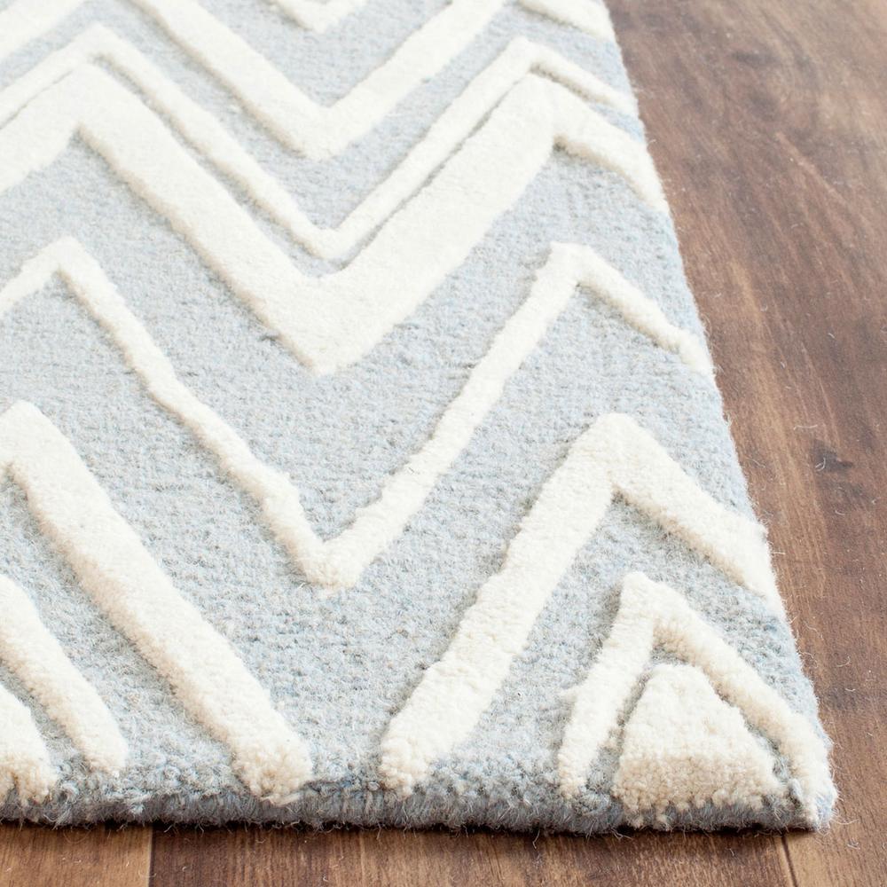 CAMBRIDGE, BLUE / IVORY, 2'-6" X 4', Area Rug, CAM711B-24