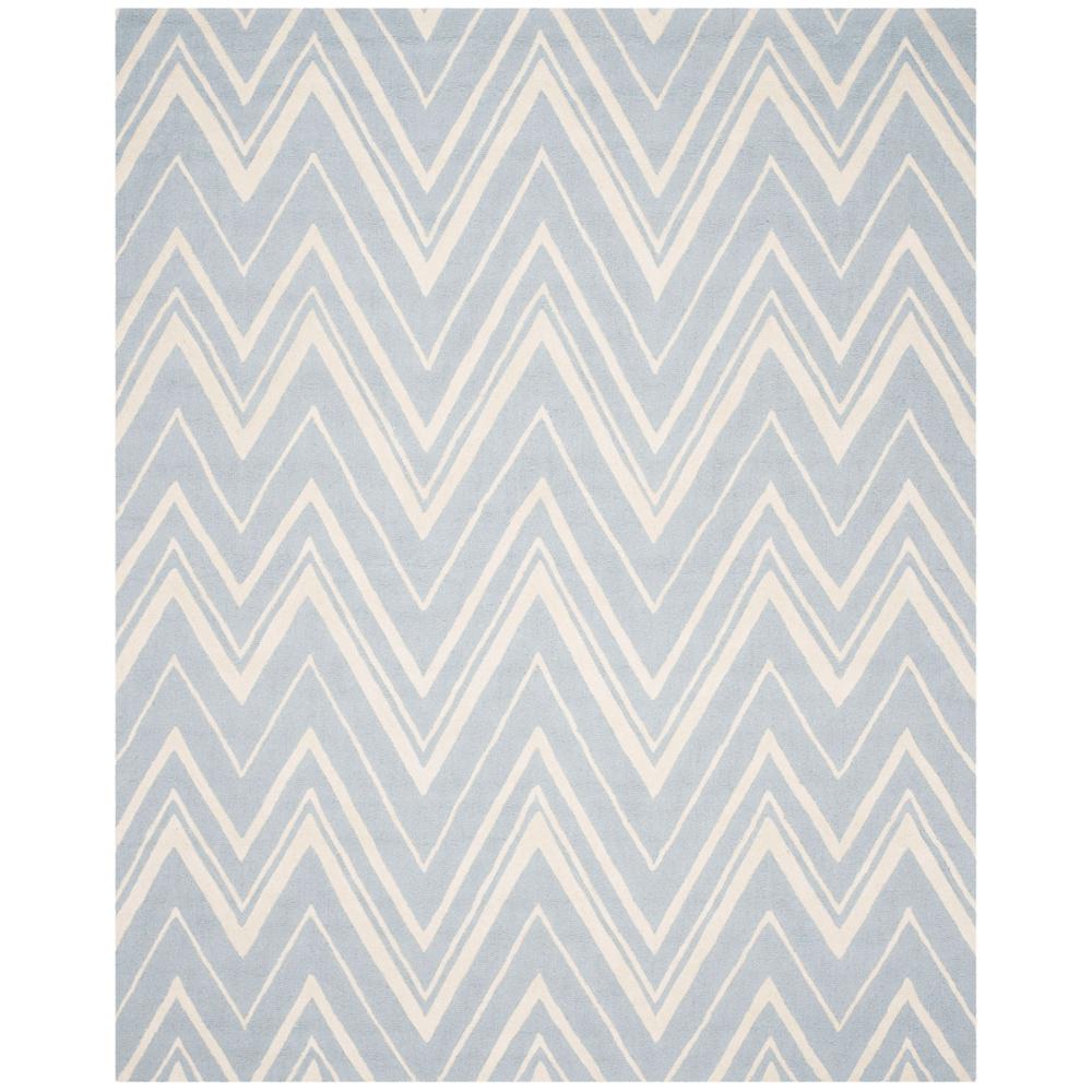 CAMBRIDGE, BLUE / IVORY, 9' X 12', Area Rug, CAM711B-9