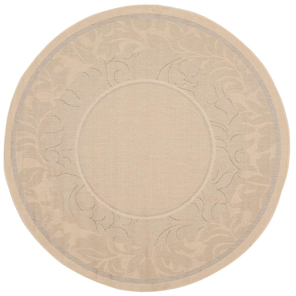 COURTYARD, NATURAL / BROWN, 4' X 5'-7", Area Rug, CY1704-3001-4