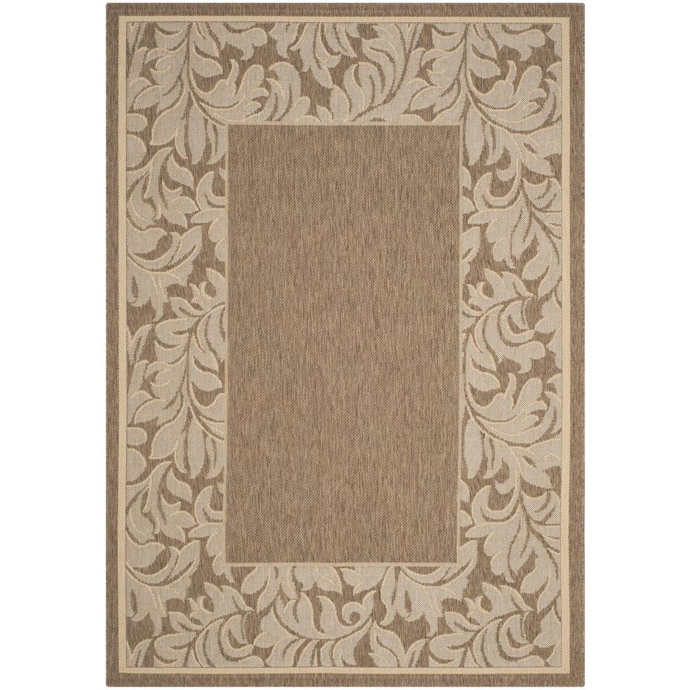 COURTYARD, BROWN / NATURAL, 4' X 5'-7", Area Rug, CY2666-3009-4