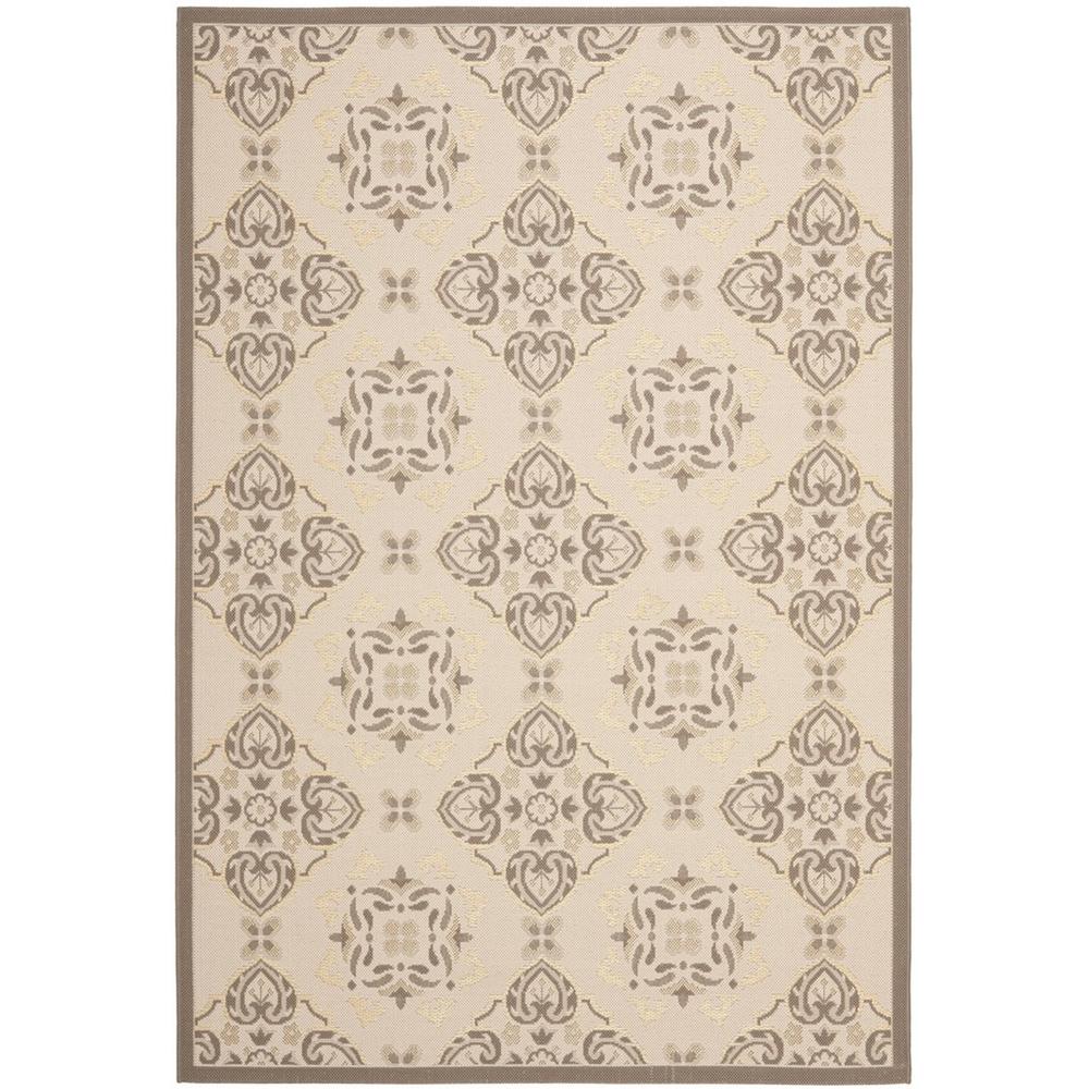 COURTYARD, BEIGE / DARK BEIG, 8' X 11', Area Rug, CY7978-79A21-8