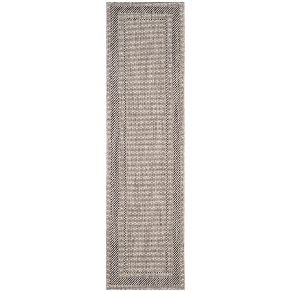 COURTYARD, BEIGE / BLACK, 2'-3" X 6'-7", Area Rug, CY8477-36612-27