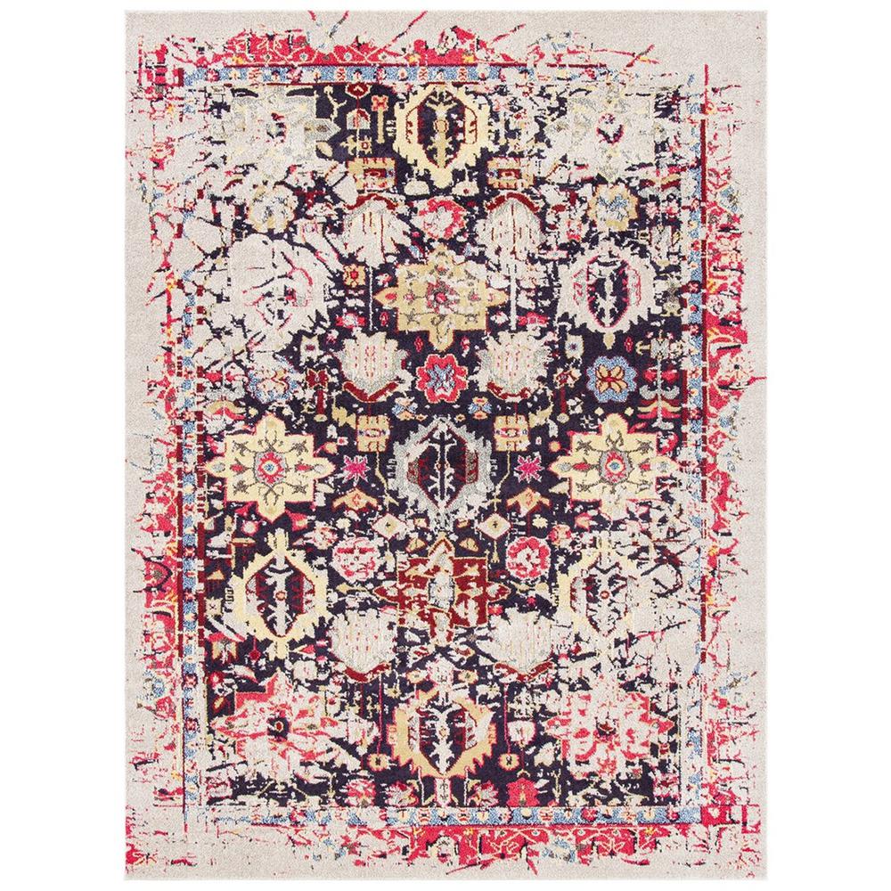 MONACO, GREY / MULTI, 8' X 10', Area Rug, MNC206G-810