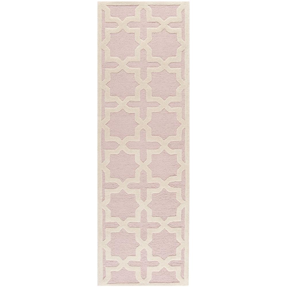 CAMBRIDGE, LIGHT PINK / IVORY, 2'-6" X 8', Area Rug, CAM125M-28