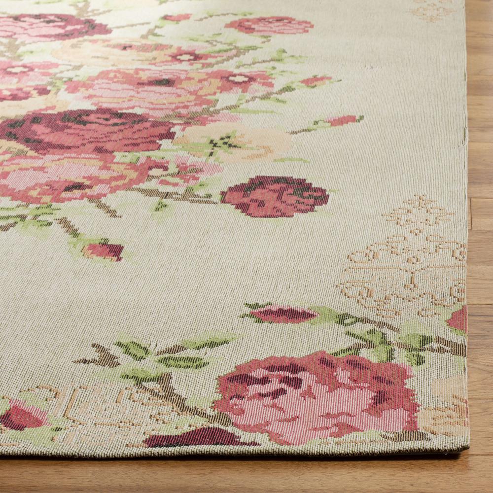 CLV-CLASSIC VINTAGE, BEIGE / RED, 8' X 10', Area Rug