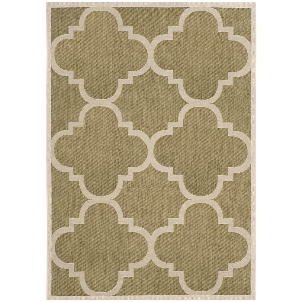 COURTYARD, GREEN / BEIGE, 9' X 12', Area Rug, CY6243-244-9