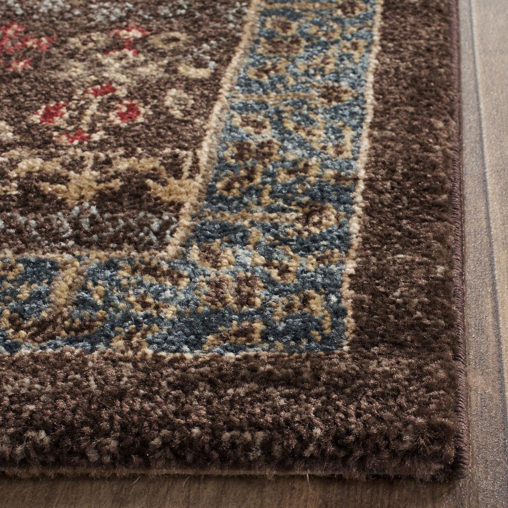 MAHAL, NAVY / RED, 2'-2" X 18', Area Rug