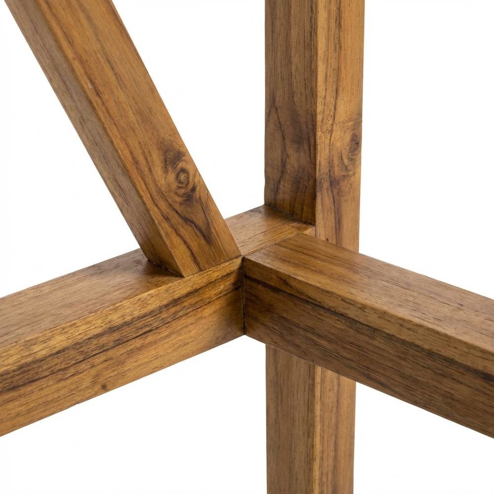 Oak-Colored Writing Desk With Pull-Out Tray And Spacious Storage