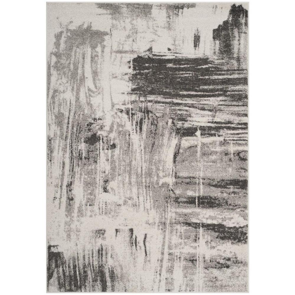 Adirondack, IVORY / GREY, 9' X 12', Area Rug, ADR133C-9