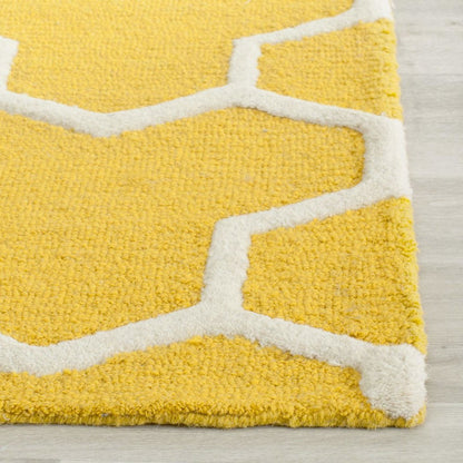 CAMBRIDGE, GOLD / IVORY, 2' X 3', Area Rug, CAM146Q-2