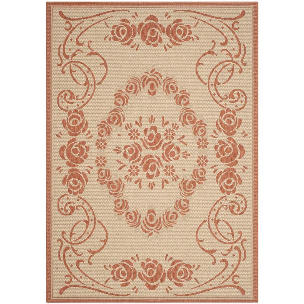 COURTYARD, NATURAL / TERRA, 8' X 11', Area Rug, CY1893-3201-8