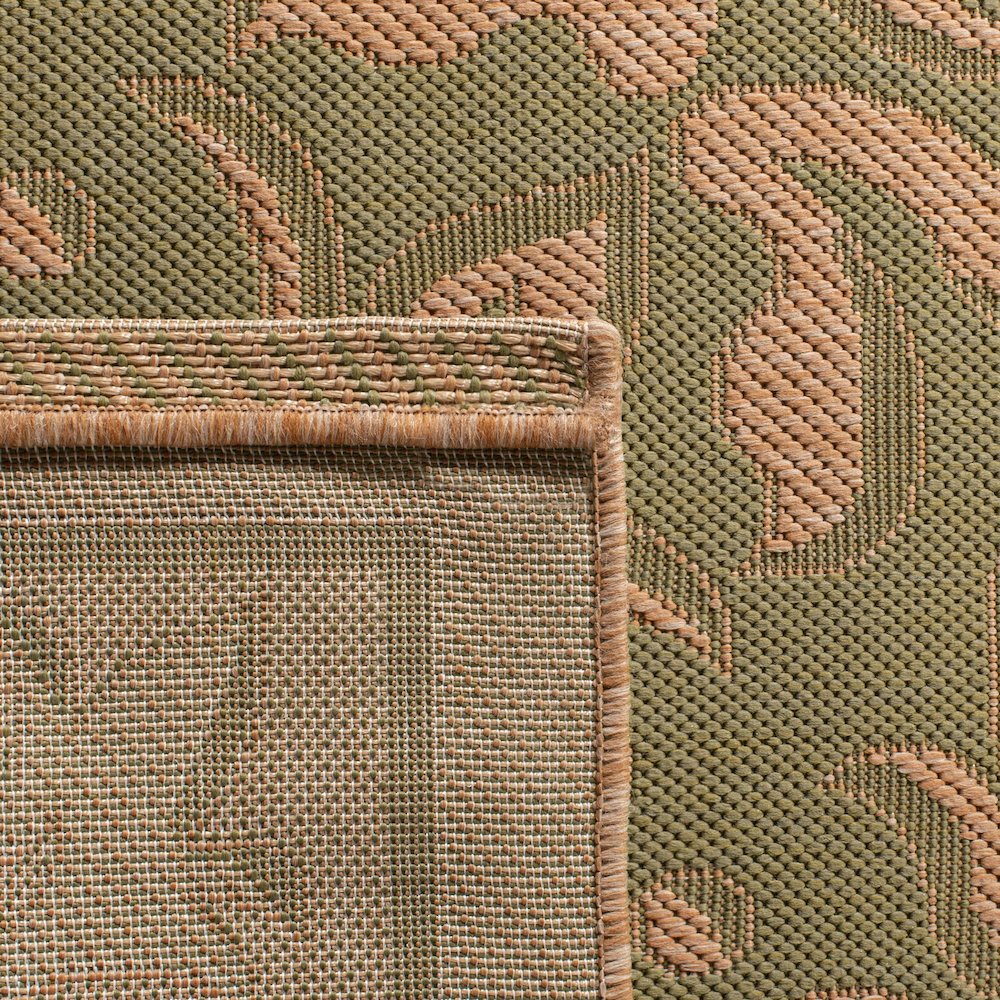 COURTYARD, GREEN / NATURAL, 2'-7" X 5', Area Rug, CY6634-44-3