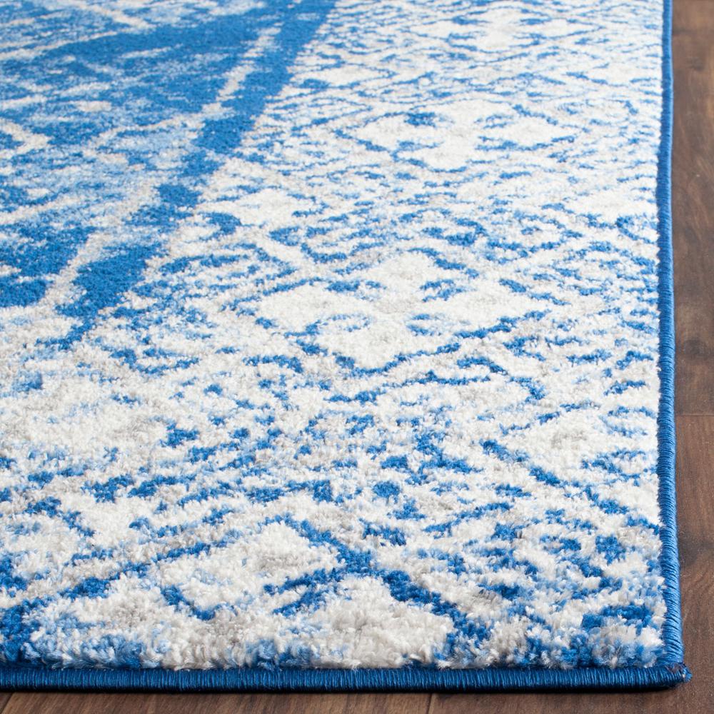 Adirondack, SILVER / BLUE, 11' X 15', Area Rug, ADR111F-1115