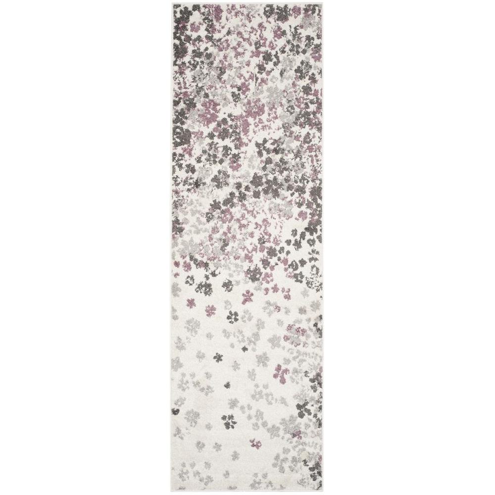 Adirondack, IVORY / PURPLE, 2'-6" X 10', Area Rug, ADR115L-210