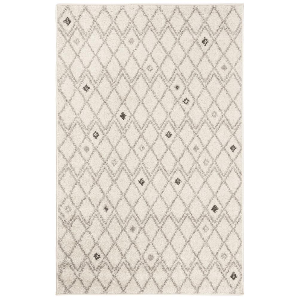 Adirondack, IVORY / GREY, 3' X 5', Area Rug, ADR132B-3