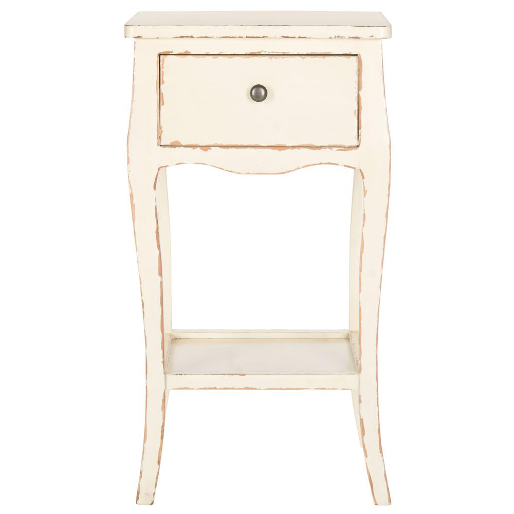 THELMA END TABLE WITH STORAGE DRAWER, AMH6619D