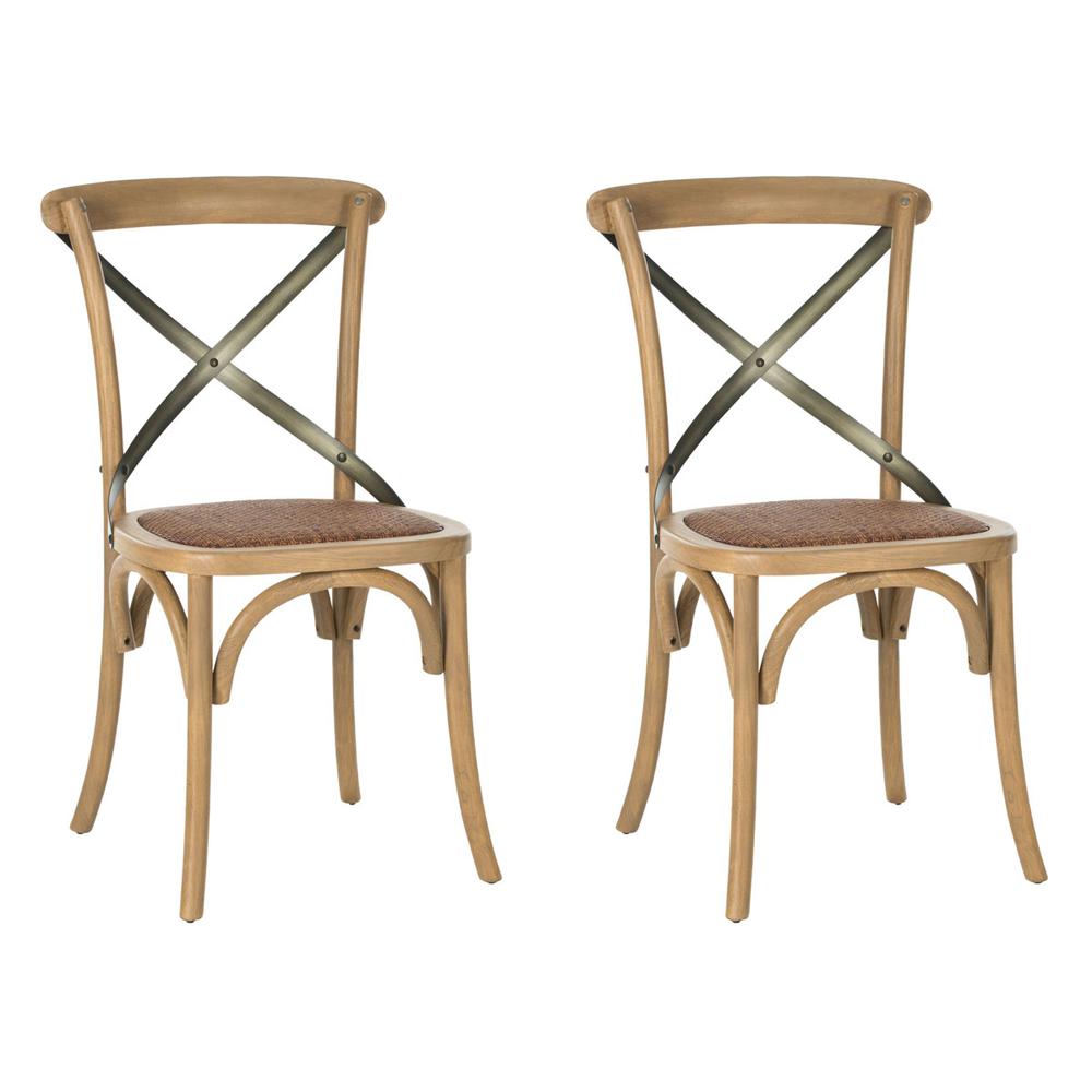 ELEANOR 18''H X BACK FARMHOUSE SIDE CHAIR, AMH9501C-SET2