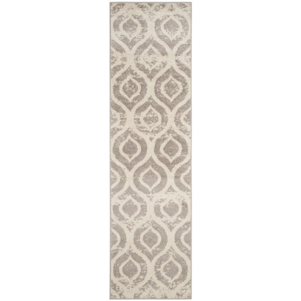 AMSTERDAM, IVORY / MAUVE, 2'-3" X 8', Area Rug, AMS107A-28