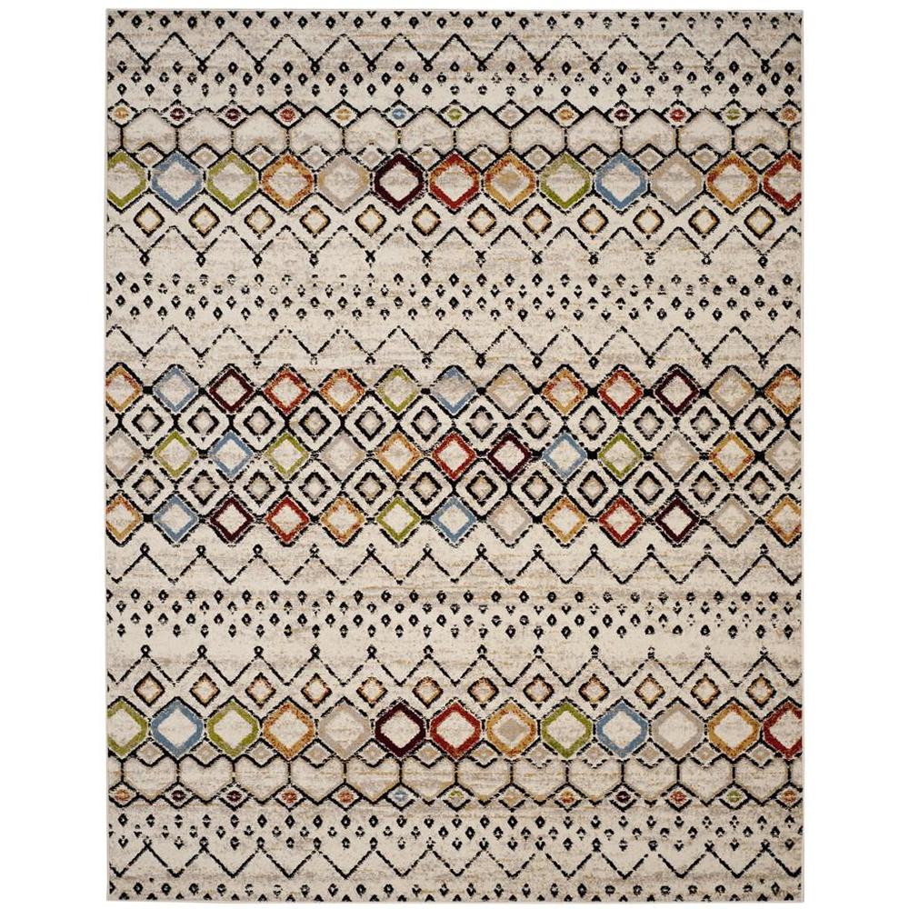 AMSTERDAM, IVORY / MULTI, 11' X 15', Area Rug