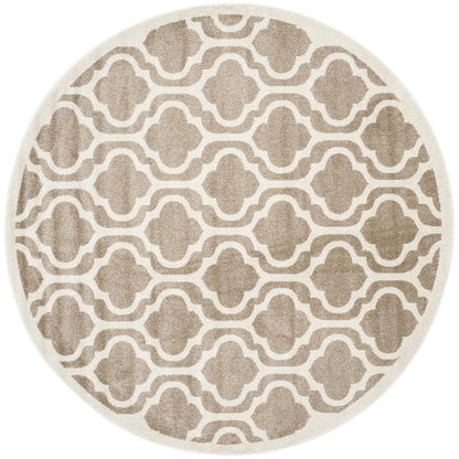 AMHERST, WHEAT / BEIGE, 7' X 7' Round, Area Rug, AMT402S-7R