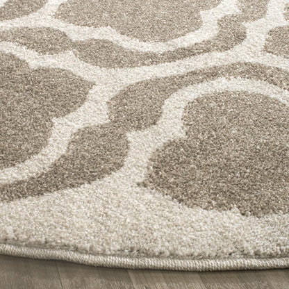 AMHERST, WHEAT / BEIGE, 7' X 7' Round, Area Rug, AMT402S-7R