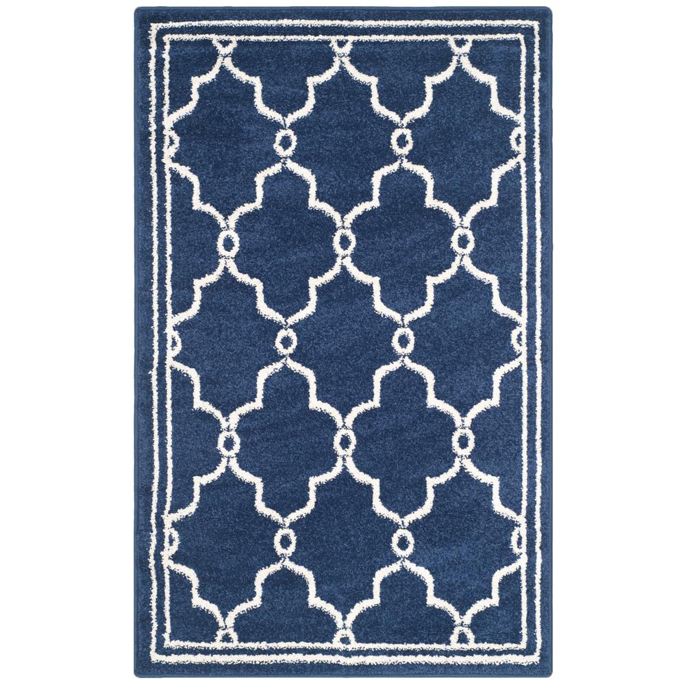 AMHERST, NAVY / BEIGE, 2'-6" X 4', Area Rug, AMT414P-24