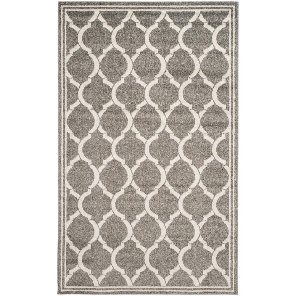 AMHERST, DARK GREY / BEIGE, 5' X 8', Area Rug, AMT415R-5