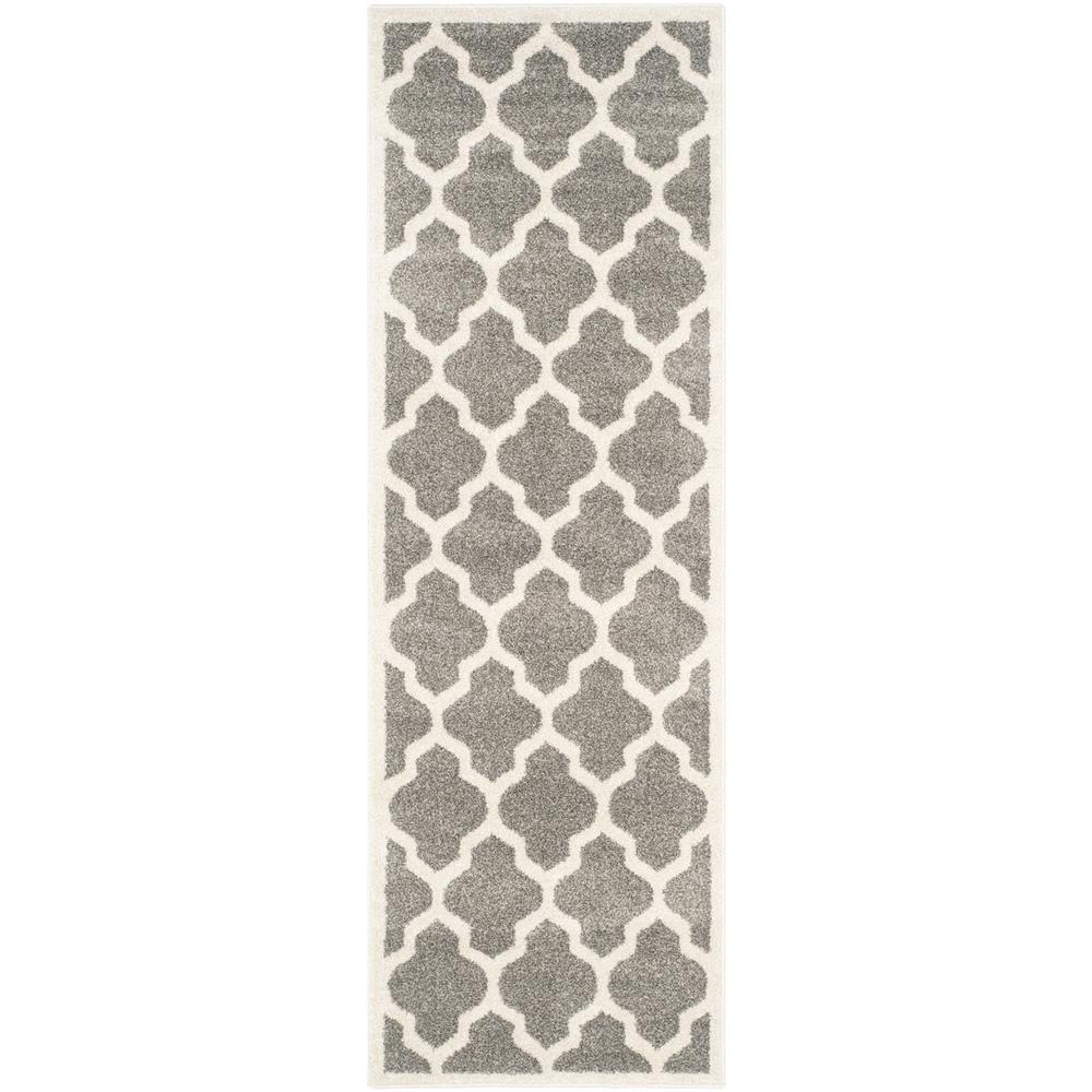 AMHERST, DARK GREY / BEIGE, 2'-3" X 7', Area Rug, AMT420R-27