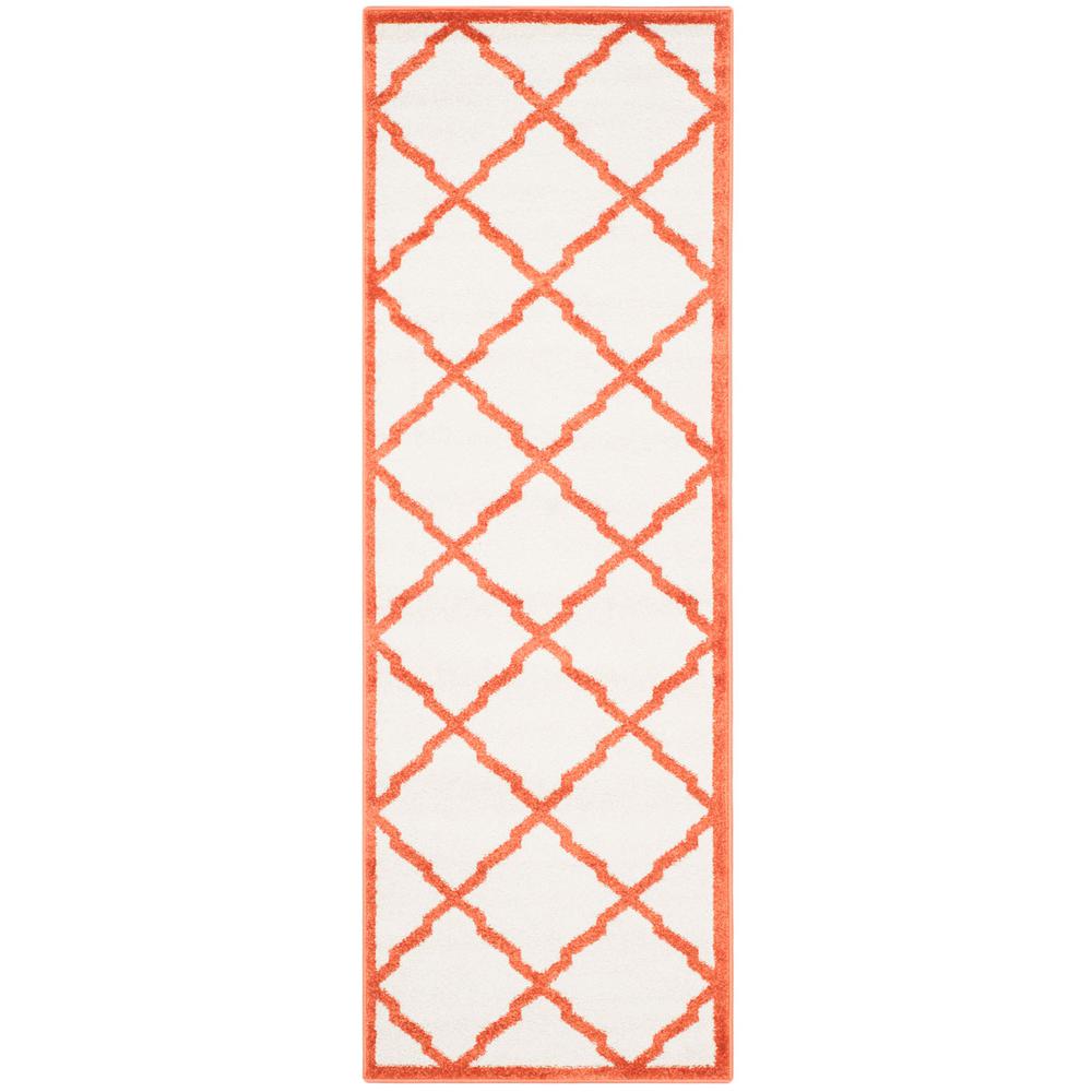 AMHERST, BEIGE / ORANGE, 2'-3" X 7', Area Rug, AMT421F-27